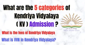 What is the Category 5 of KV?